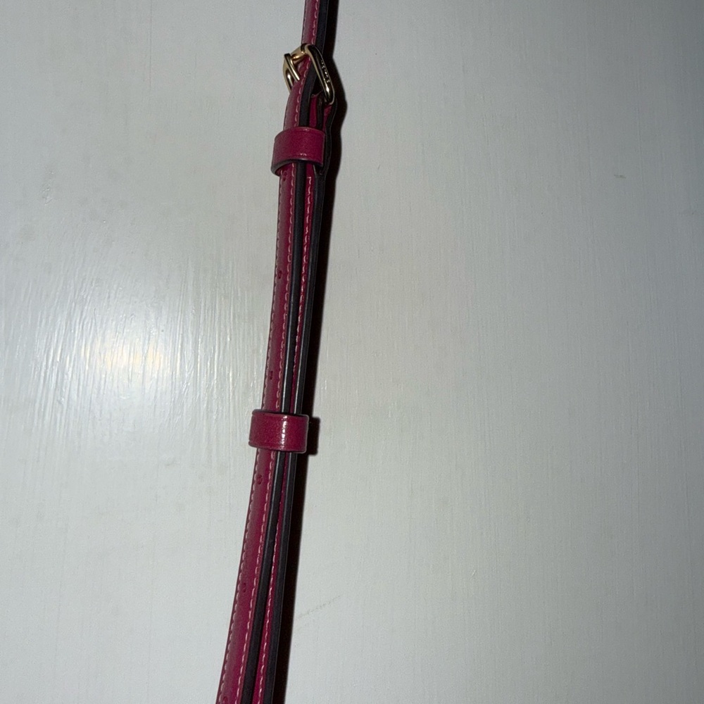 Coach Cherry Print Pink Crossbody Bag - Picture 4 of 6